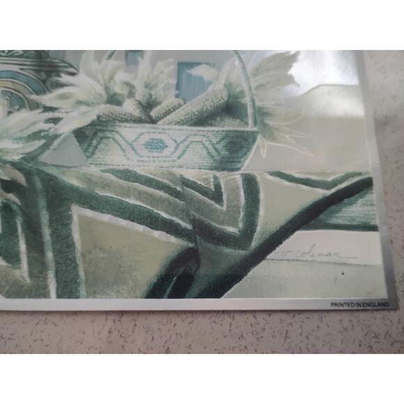 3 Pcs 90's SCAFA Tornabene Southwest Foil Art Print England Framed Vintage - Picture 13 of 16